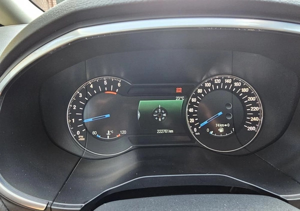 Ford S-Max cena 58400 przebieg: 221000, rok produkcji 2016 z Recz małe 781